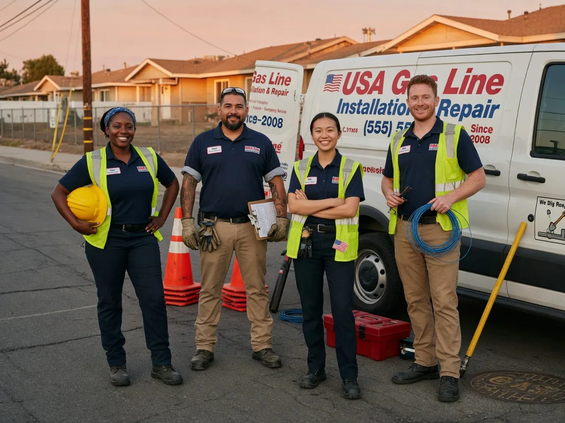 Gas Line Installation company in Daleville, VA